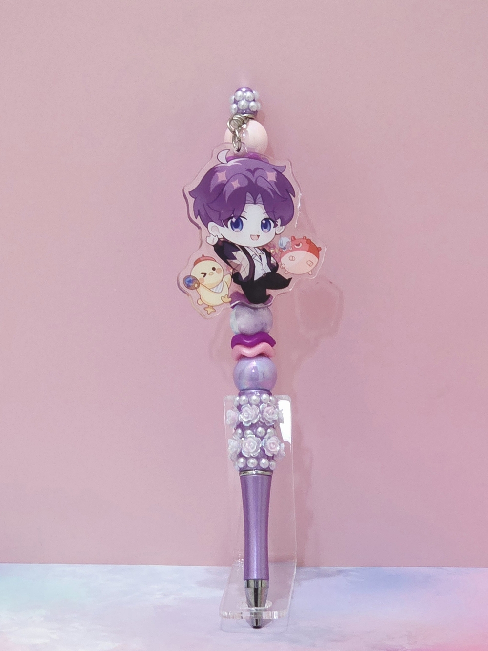 Love and Deepspace Rafayel Handmade Beaded Pen - Picture 10 of 12